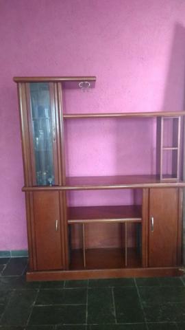 Rack grande com cristaleira