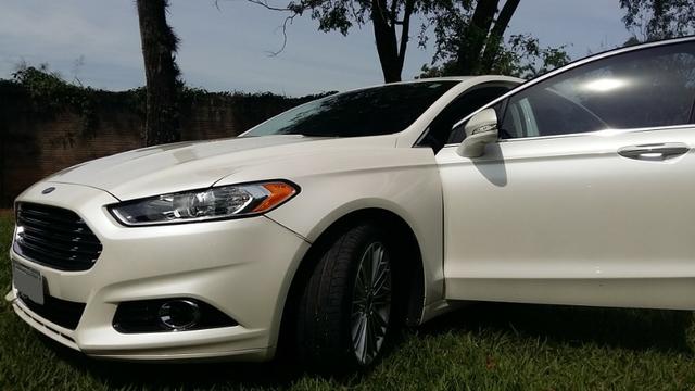 Fusion 2015, o mais desejado, Branco Perola, Teto, 2.0 biturbo - Foto 5