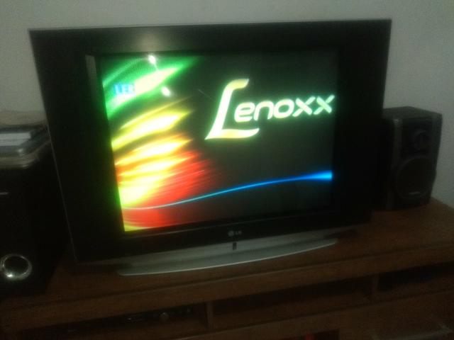 Televisão funcionando perfeitamente