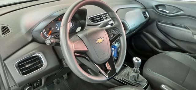 Prisma Lt 1.4 2019 Prata 30mil kms - Financia sem entrada - aceita carro na troca - Foto 5