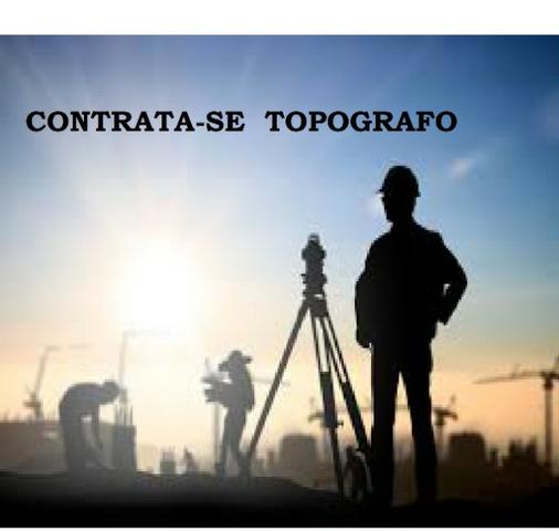 Topógrafo Oportunidade