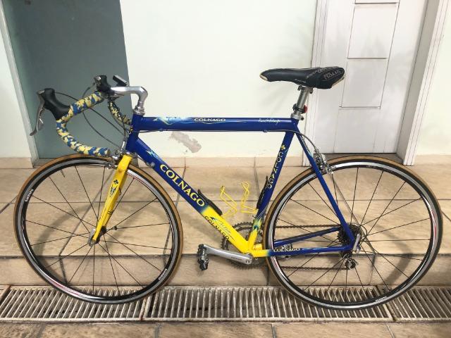 Bicicleta Colnago Titânio Antiga Tamanho 54