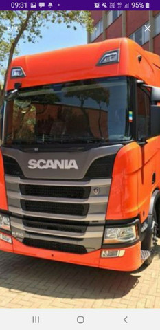 SCANIA LARANJA NOVINHO