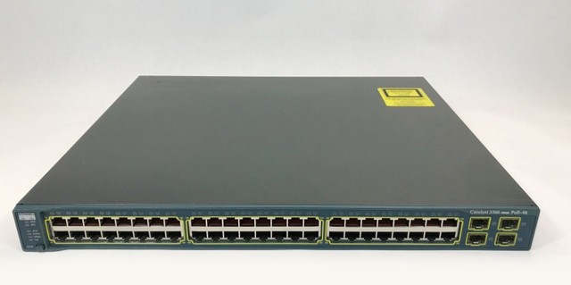 Switch Cisco Catalyst 3560 48 P Poe  10 100 