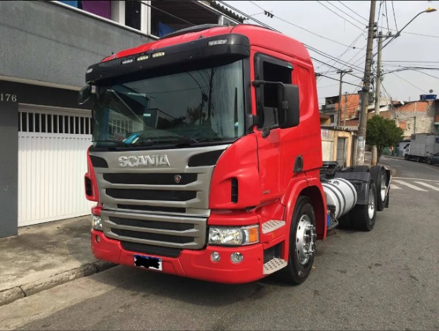 SCANIA P360 EURO 5 6X2 2013