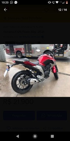 YAMAHA FZ25 FAZER ABS 2021