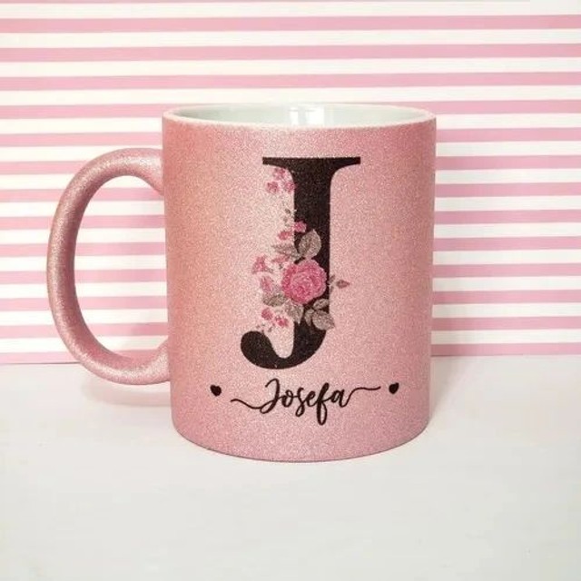 Canecas de glitter Personalizadas  - Foto 4