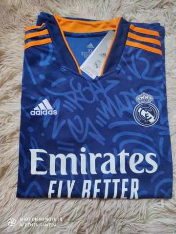 Camiseta de time real Madrid lançamento 21/22 - Foto 2