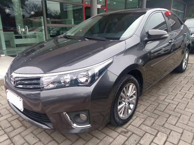 COROLLA GLI AUTOMÁTICO CVT 1.8 FLEX 2017 CINZA