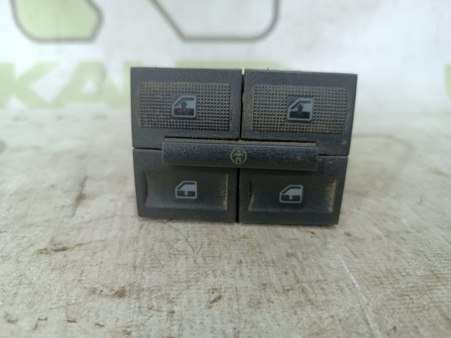 Botão comando vidro elétrico duplo c/bloqueio VW Gol G3