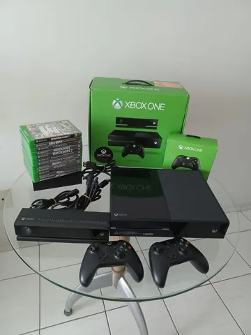 Xbox One Com Kinect 1 Controle 15 Jogos - Escorrega o Preço