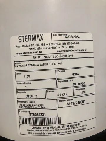 Autoclave idealclave La Belle 8 litros 110V - Foto 3