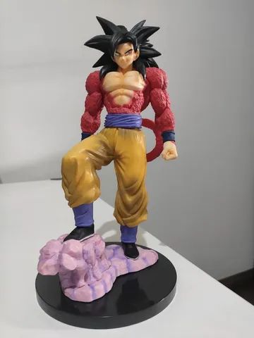 Estatua Goku ssj 4 Dragon ball action figure boneco super Sayajin
