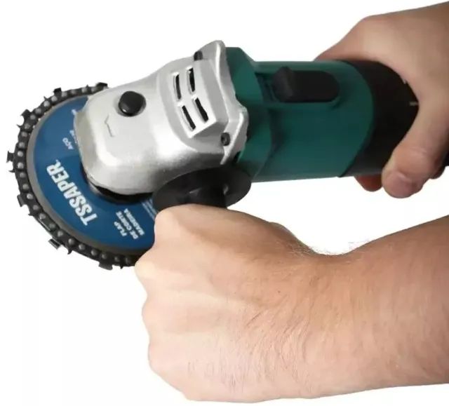 Esmerilhadeira e Lixadeira Angular Tssaper 820W  4.1/2 11000rpm 60hz - 220V + Garantia - Foto 5