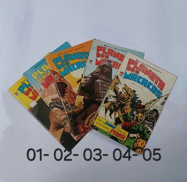 MARVEL, PLANETA DOS MACACOS, 1975. Muito bom estado.