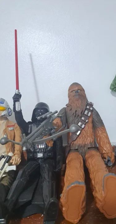 Coleção Star Wars bonecos e veículos - Foto 3