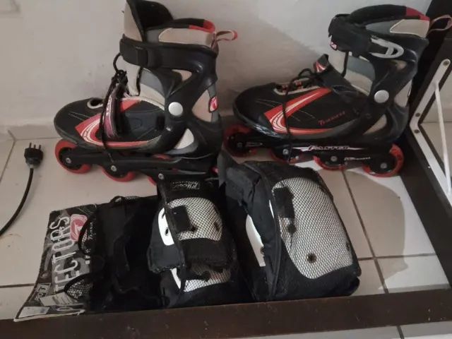 Kit Patins Joelheira e Cotoveleira - Tamanho 42 - Foto 3