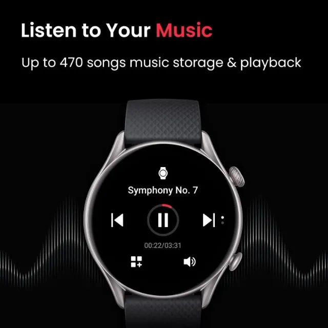 Relógio Inteligente Smartwatch Amazfit GTR 4 new Black 46mm - Foto 2