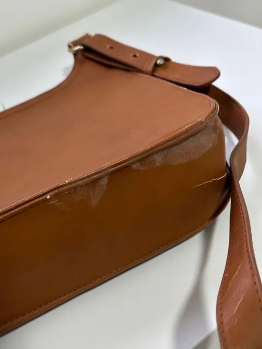 Bolsa de ombro Forever 21 marrom - Foto 4
