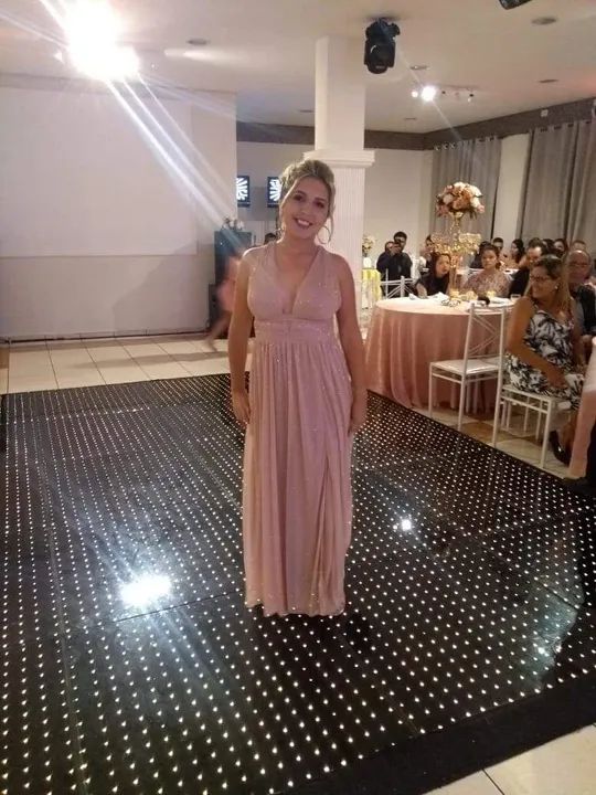 Vestido tom shops rose