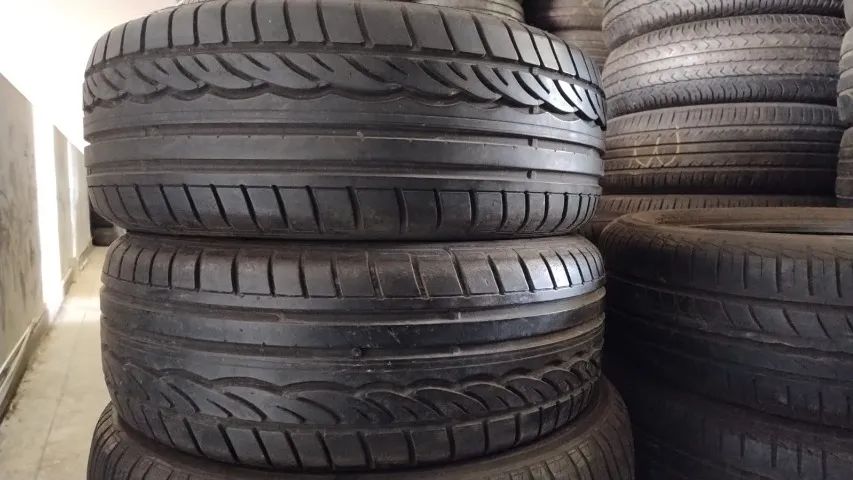Pneu 185/55/15 Dunlop 90% de aproveitamento - Foto 2