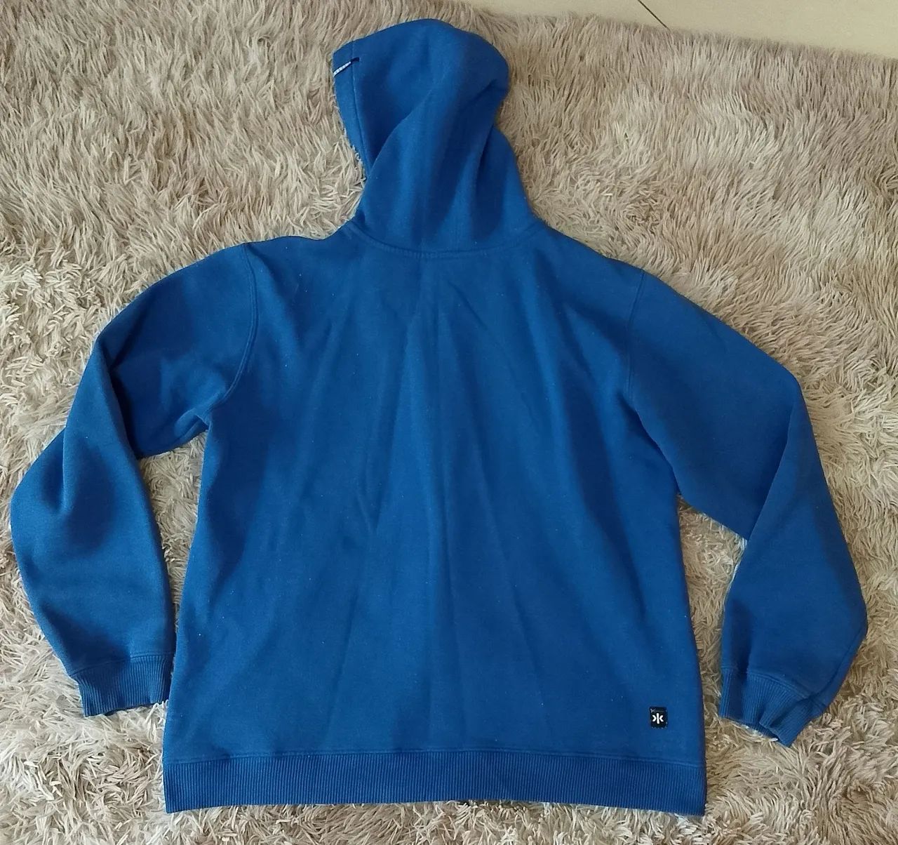 Blusa de Moletom OkidoK azul Tam G - Foto 4