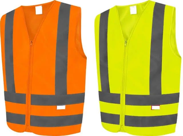 Coletes Reflexivos - Laranja e Amarelo - Novos - Foto 2