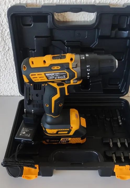 Furadeira Parafusadeira Sem Fio Portátil - Foto 4