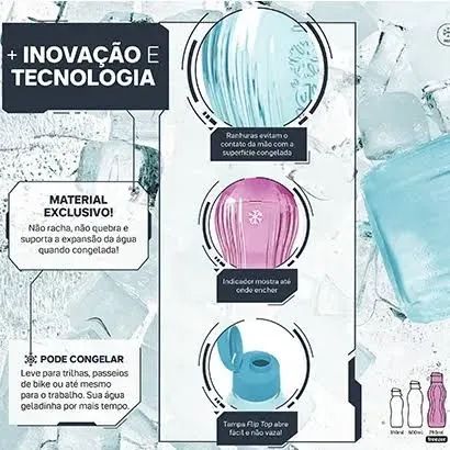 Eco Tupper Plus Freezer 470ml  - Foto 3