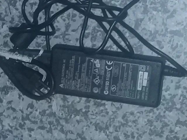 fonte de note book conector tomada  2 pinos