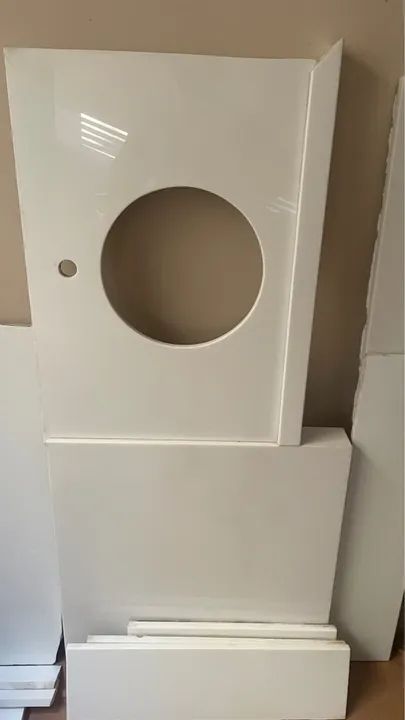 Pia em NANOGLASS compacta para cozinha ou área gourmet