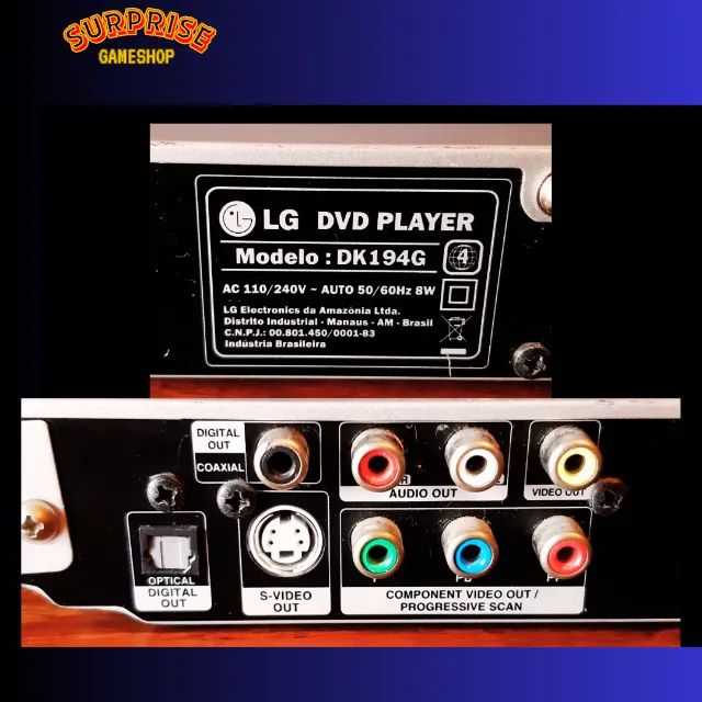 Dvd Karaokê LG Dk194g p/2 Microfones - Foto 6