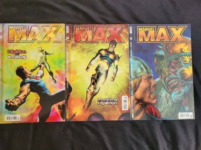 Marvel Max números 13, 14 e 15 CTCRXX