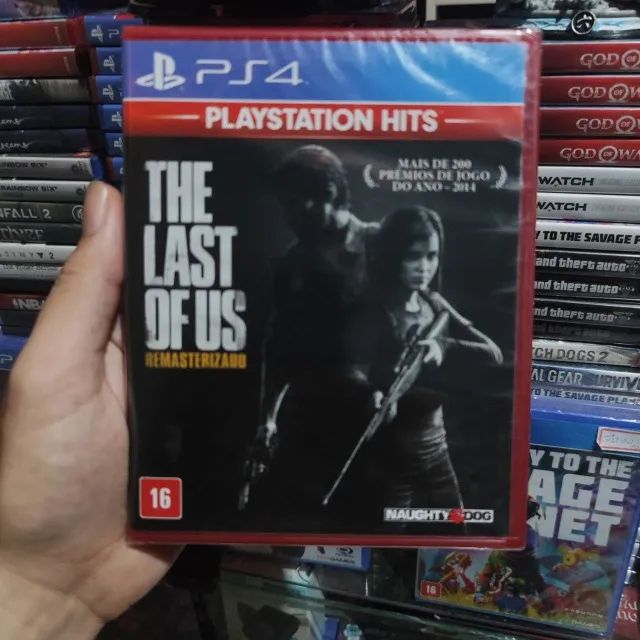Jogo PS4 The Last Of Us Remasterizado em Midia Fisica LACRADA - Aceito OLXPAY e Faço Envio