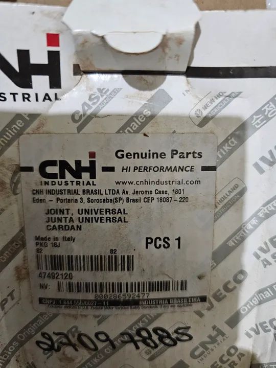 Trator New holand case cruzeta nova original 47492120 - Foto 4