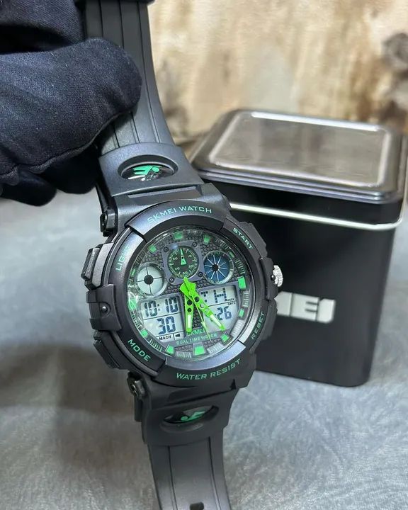 RELÓGIO ORIGINAL SKMEI DUAL TIME