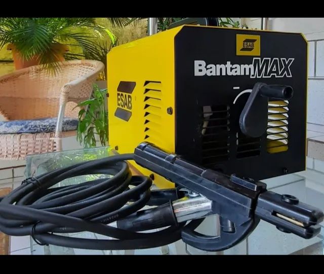 Máquina de Solda Transformador ESAB Serralheria Serralheiro Solda Soldador Eletrodo Ofici  - Foto 3