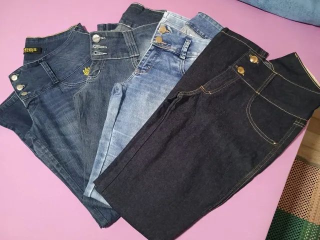 Combo calças jeans 