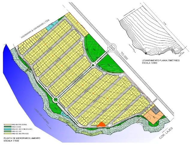 2 Lotes juntos | 680m2 | Frente pro Lago | Cond Residencial Porto Leman Porto Nacional-TO