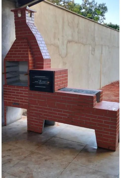 FOGÃO 3 EM 1 TIJOLINHO ALTO RELEVO   - Foto 3