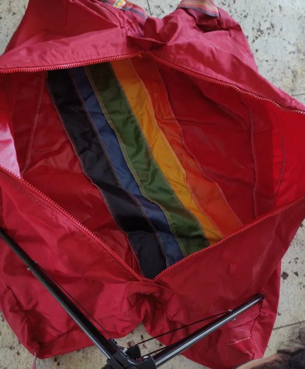 capa/sacola arco iris lgbt