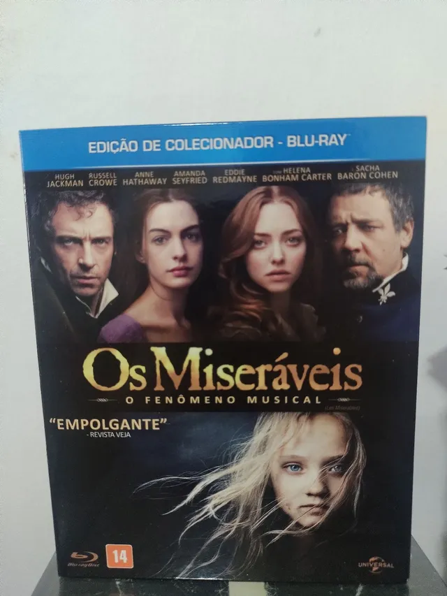 Blu-ray Os Miseráveis - Edição de Colecionador