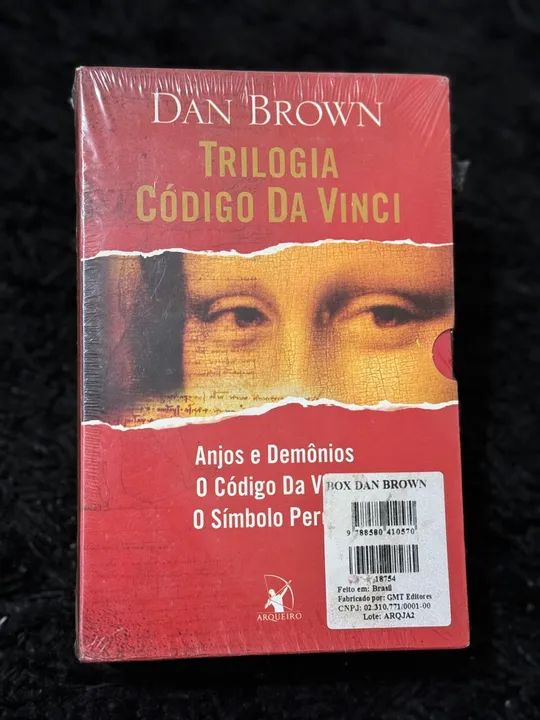 Livros Trilogia Código da Vinci (Dan Brown)