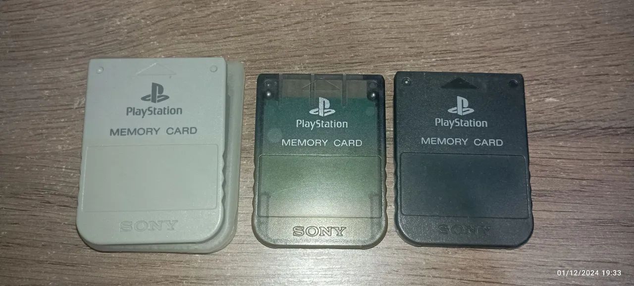 Memory card Playstation 1 original Japonês