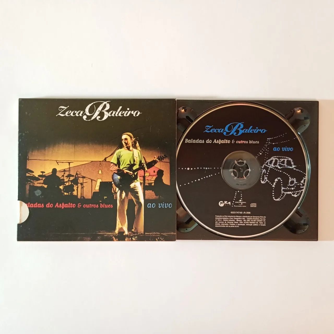 CD Zeca Baleiro - Baladas do Asfalto e Outros Blues - Foto 2