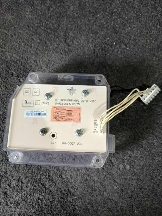 Placa Interface Lavadora Electrolux Ltd11 Ltd15 Lt10b Lt13b - Foto 4