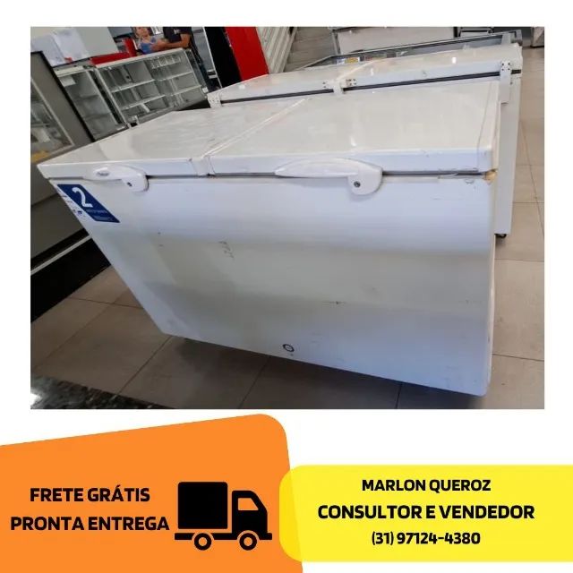 Freezer Tampa cega 503 Litros Novo 220V