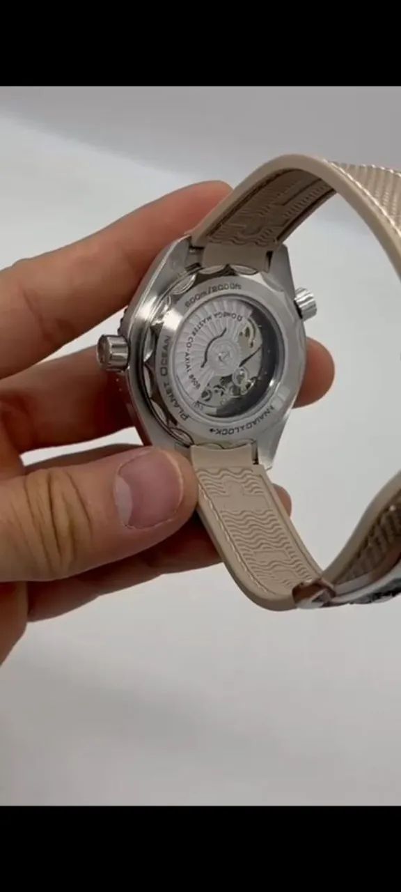 Relógio Estilo Omega Seamaster Planet Ocean  - Foto 5