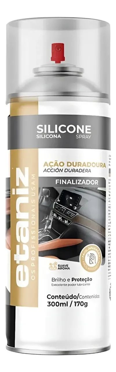 ETANIZ SILICONE SPRAY CARRO NOVO 300ML/170G