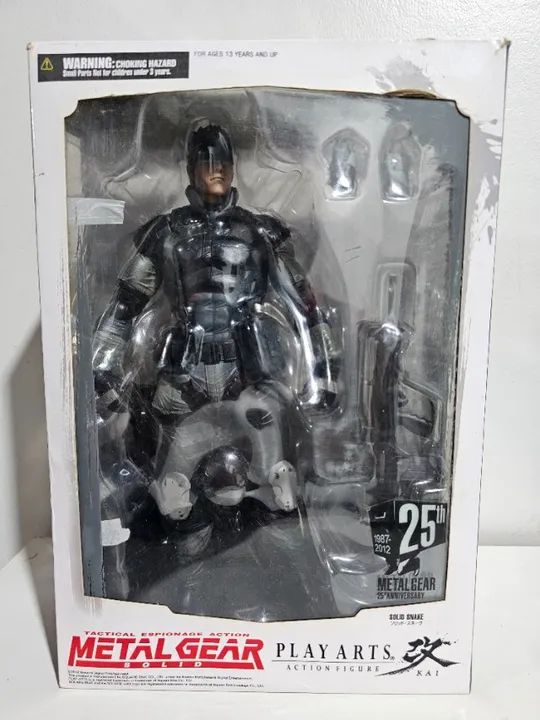 Metal Gear Solid Snake Play Arts Figure - Foto 4